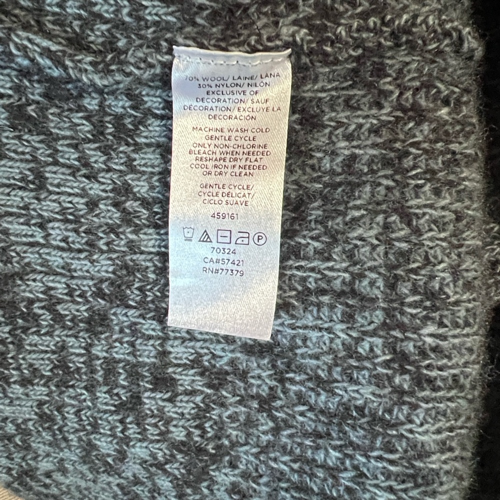 Ann Taylor Marled Tie Back Sweater - Picture 9 of 10